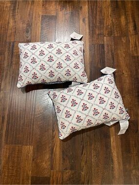 My Texas house poppy trellis decorative pillow 19“ x 13“